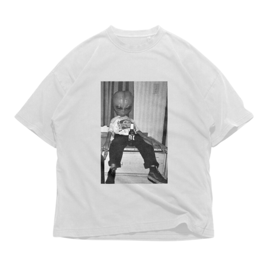 24Heartz Alien Chappy T-Shirt - 24HEARTZ