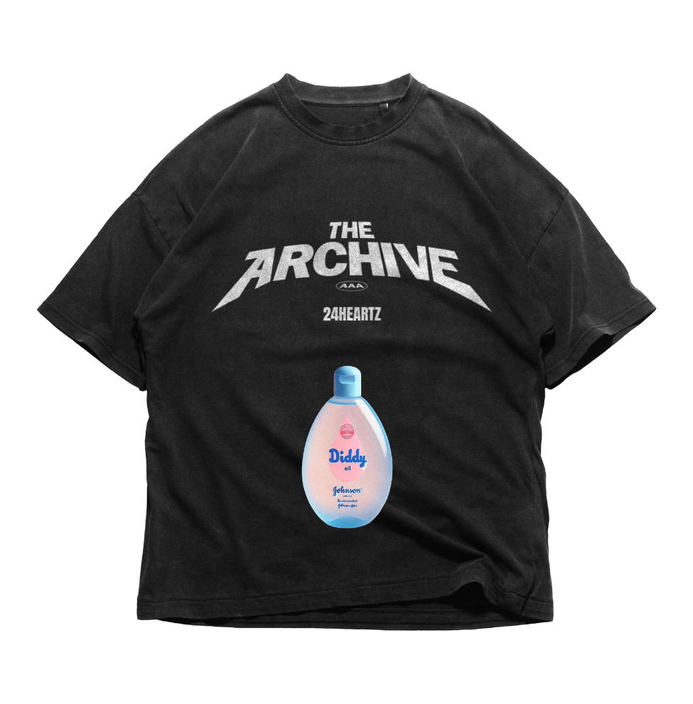 24Heartz Diddy Oil T-Shirt - 24HEARTZ