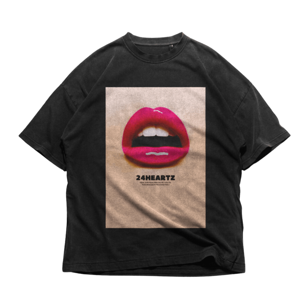 24Heartz Lip T-Shirt - 24HEARTZ