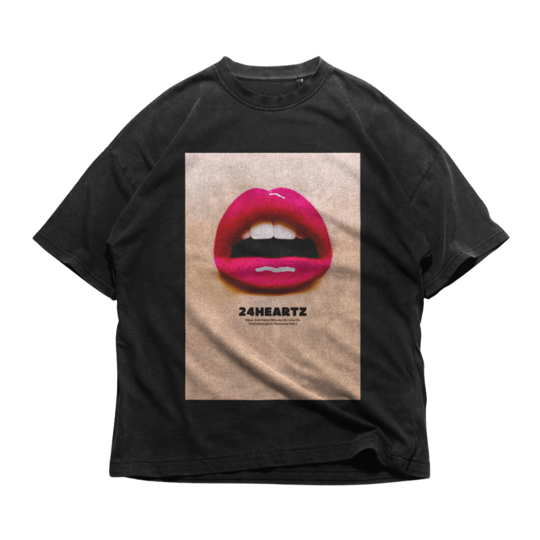 24Heartz Lip T-Shirt - 24HEARTZ