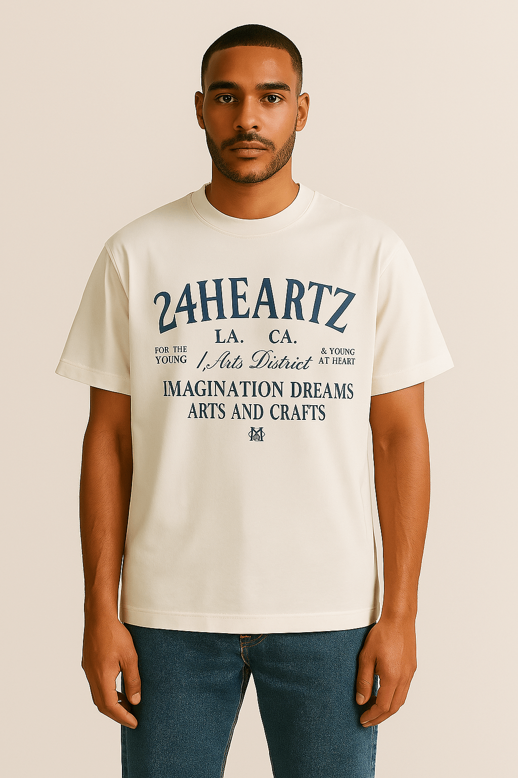 24Heartz Logo Print - 24HEARTZ