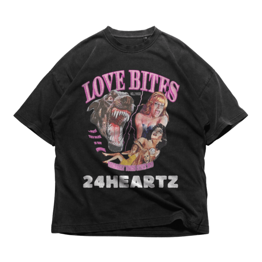 24Heartz Loves Bites T-Shirt - 24HEARTZ