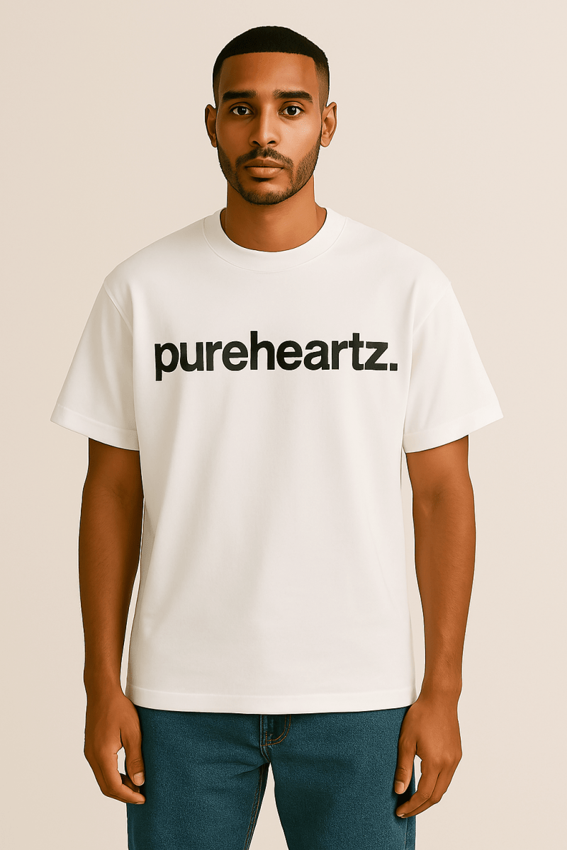 24HEARTZ Pureheartz Logo Print - ITS24HEARTZ