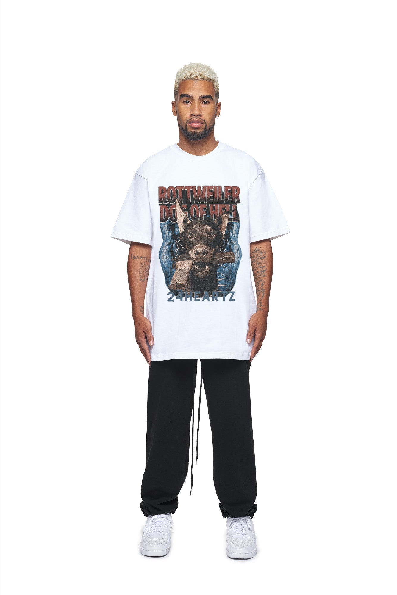 24Heartz Rottweiler T-Shirt - 24HEARTZ
