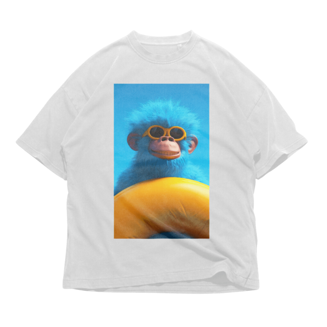 24Heartz Sunny Monkey T-Shirt - 24HEARTZ