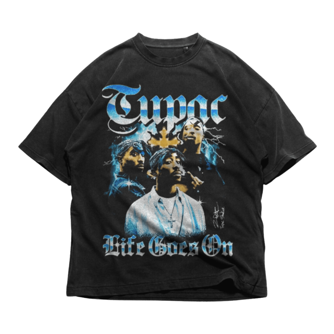 24HEARTZ Tupac Live Goes on T-Shirt - ITS24HEARTZ